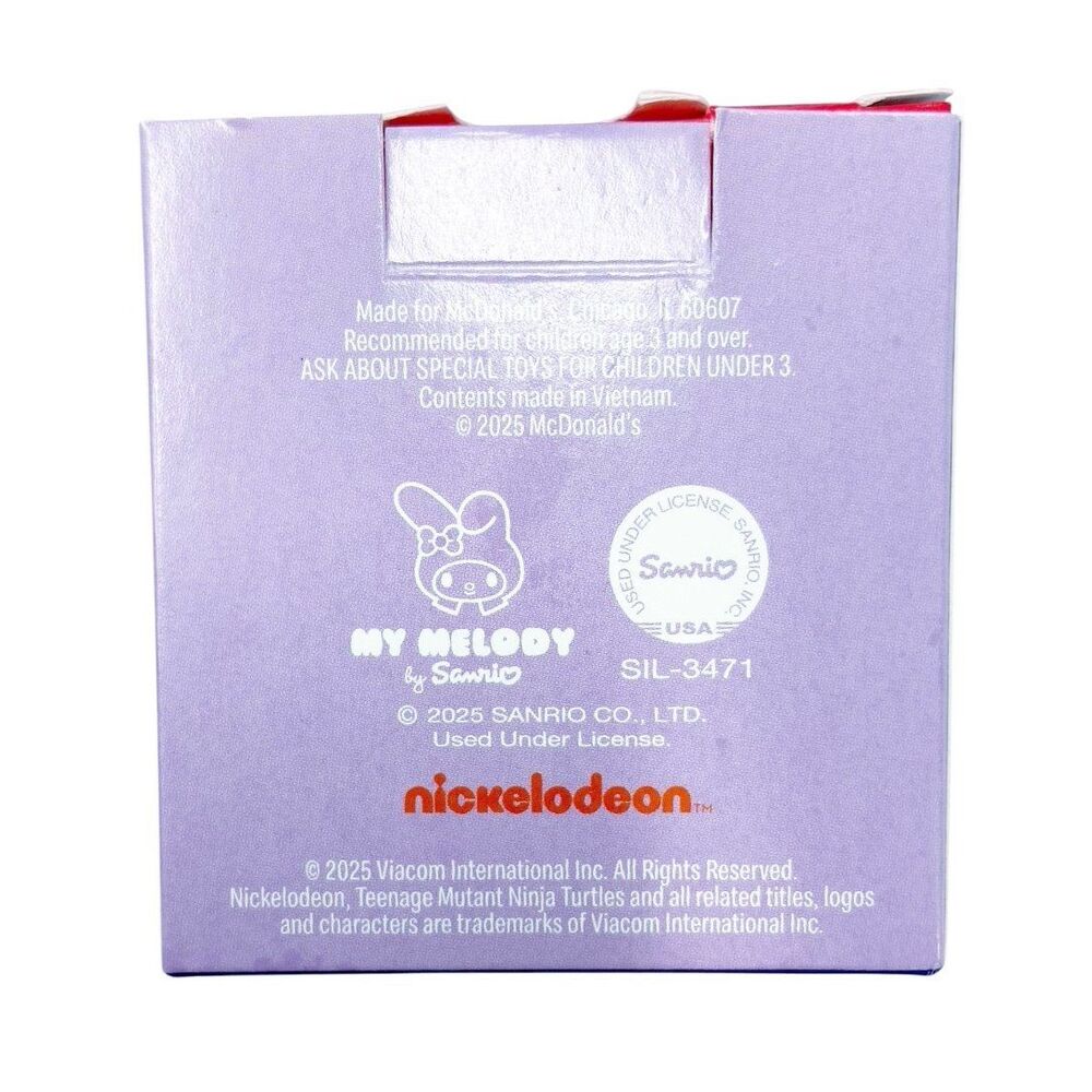 Turtles x Hello Kitty Limited Edition Pop Culture Icons Soft Plushies Toy Bundle - Picture 4 of 12